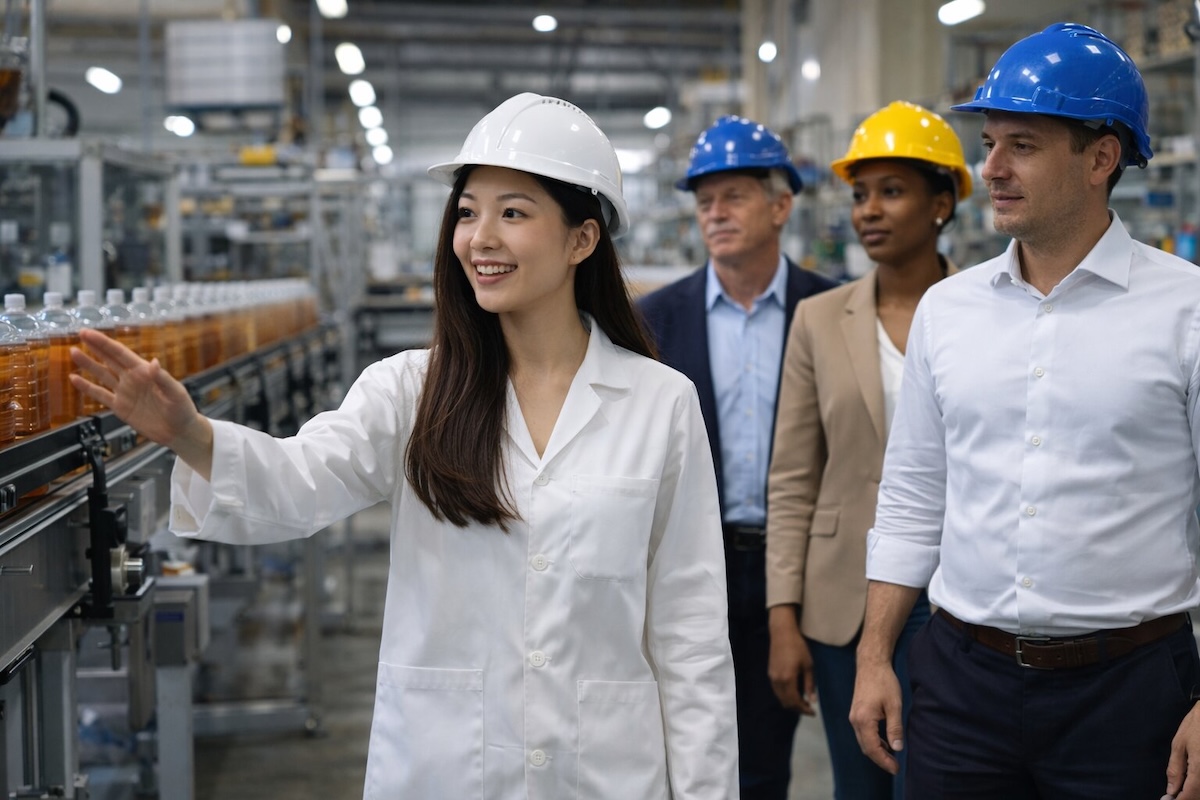 Business Development Tour Production site